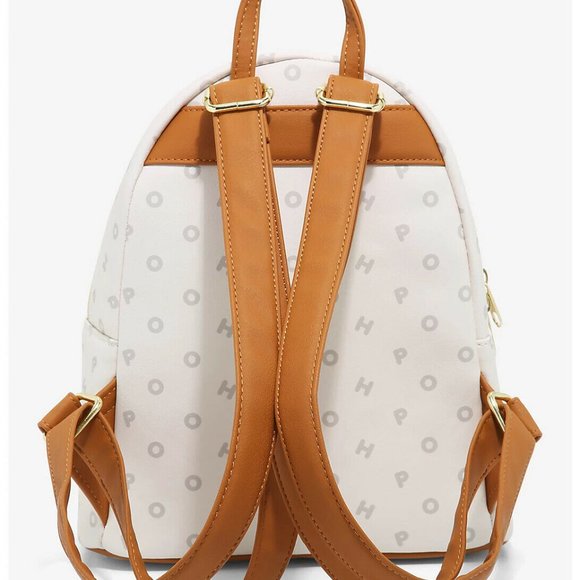 Loungefly Disney Winnie The Pooh Mini Backpack Letters Pattern Bag